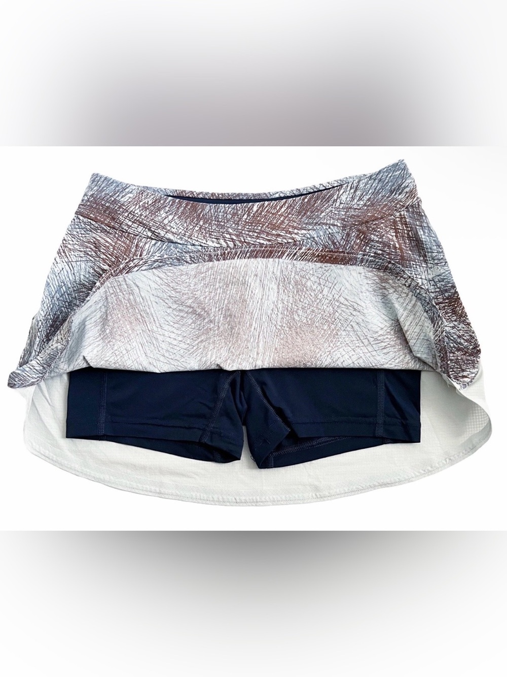 Outdoor Voices Womens Skirt Lined Short Golf Tennis Performance Blue -medium - Picture 4 of 5